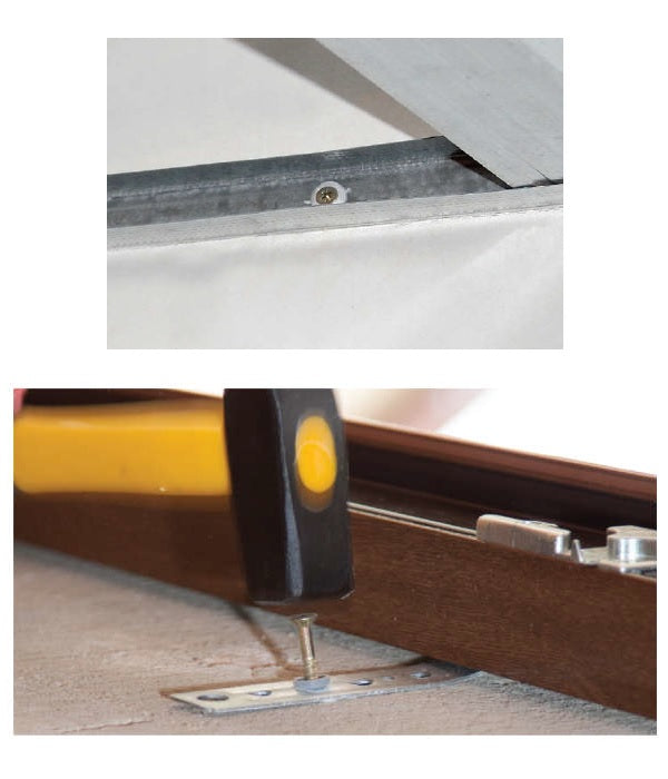 Medsraigis kalamas su kaisciu su kaklu montavimo pavyzdziai