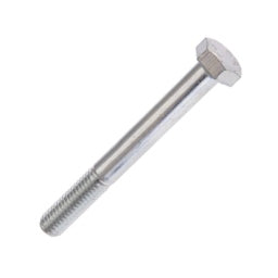 Varztas sesiakampe galva cinkuoto plieno su daliniu sriegiu DIN931